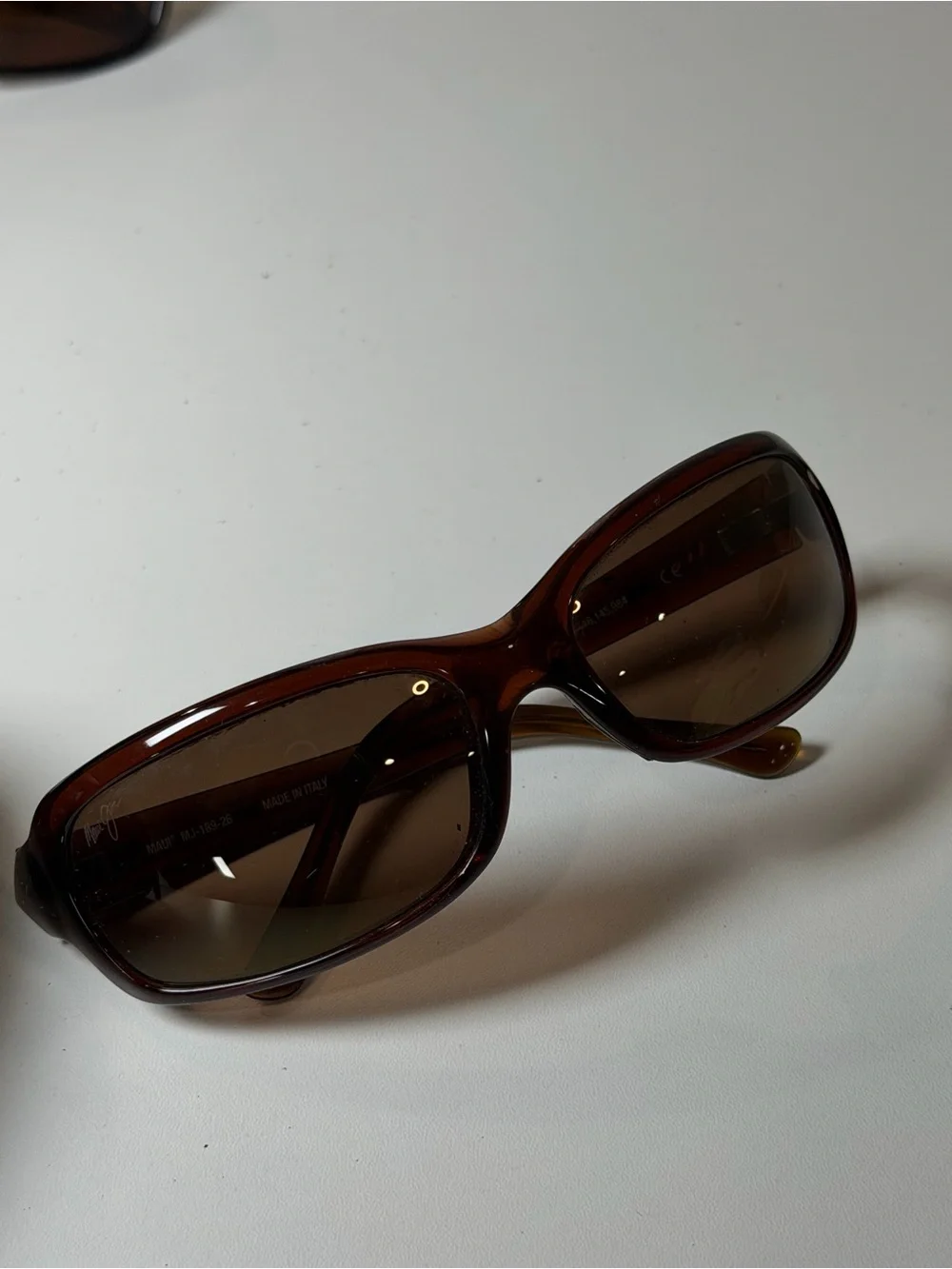 Maui Jim Lagoon MJ 189 26 Translucent Brown Frame + HCL Bronze Polarized Lenses